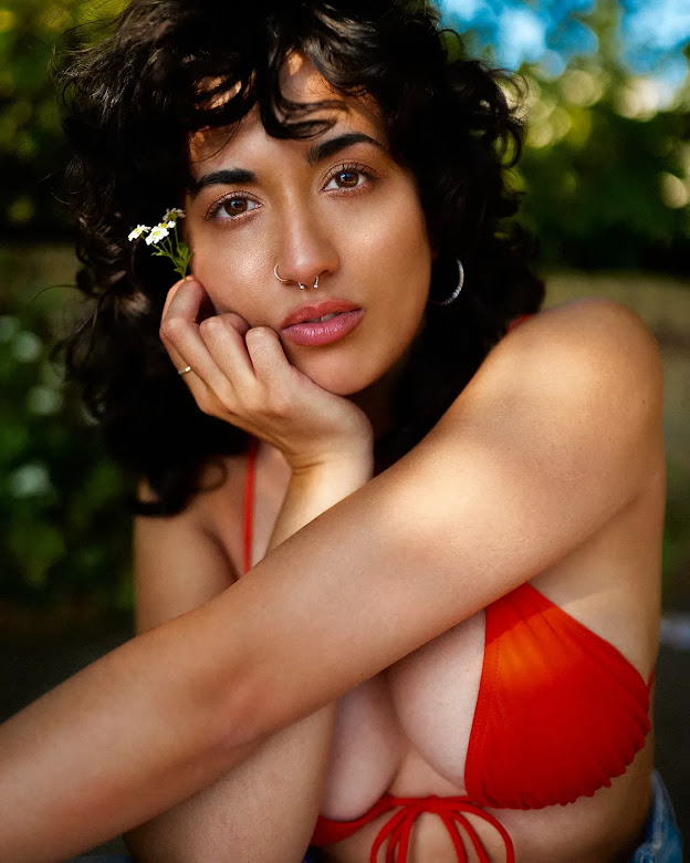 Beauty portrait of Yasmin
