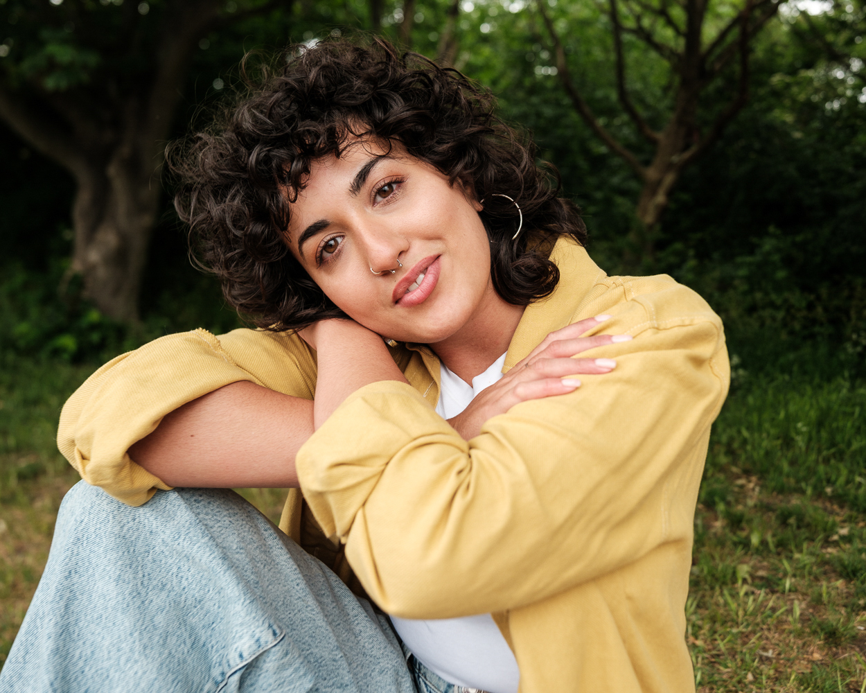 Fashion portrait of Yasmin